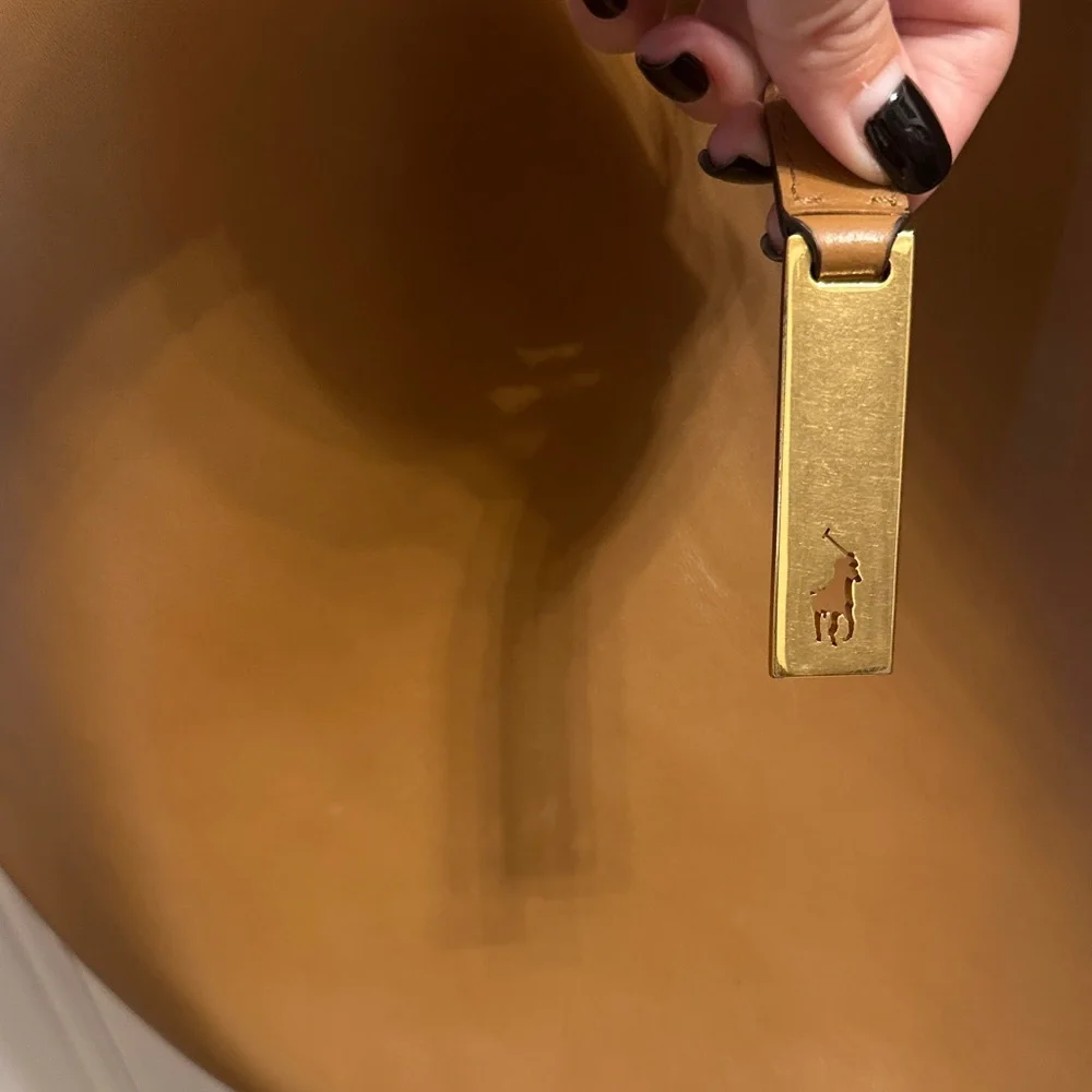 POLO ID CALFSKIN LARGE Shoulder Bag - Picture 8 of 13